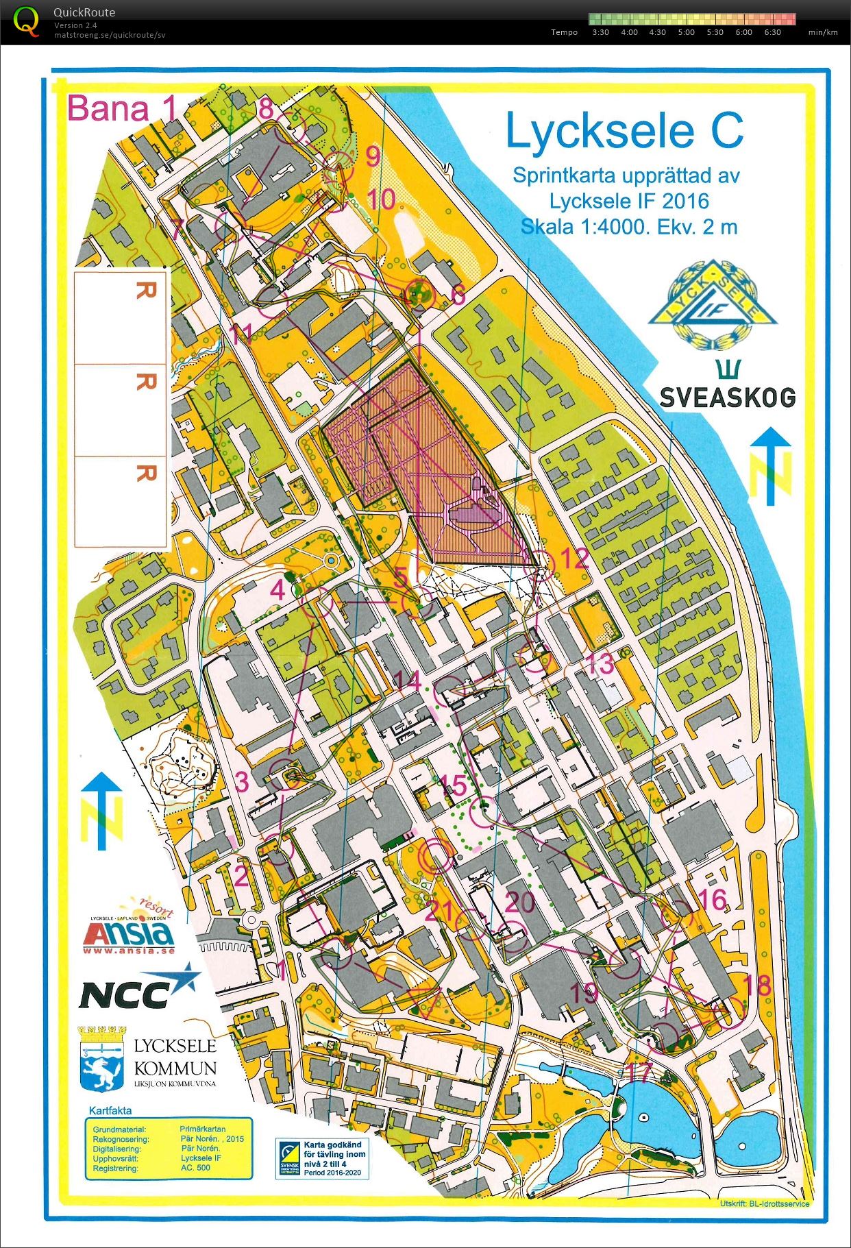 Norrlandsmästerskap, sprint (12/08/2016)