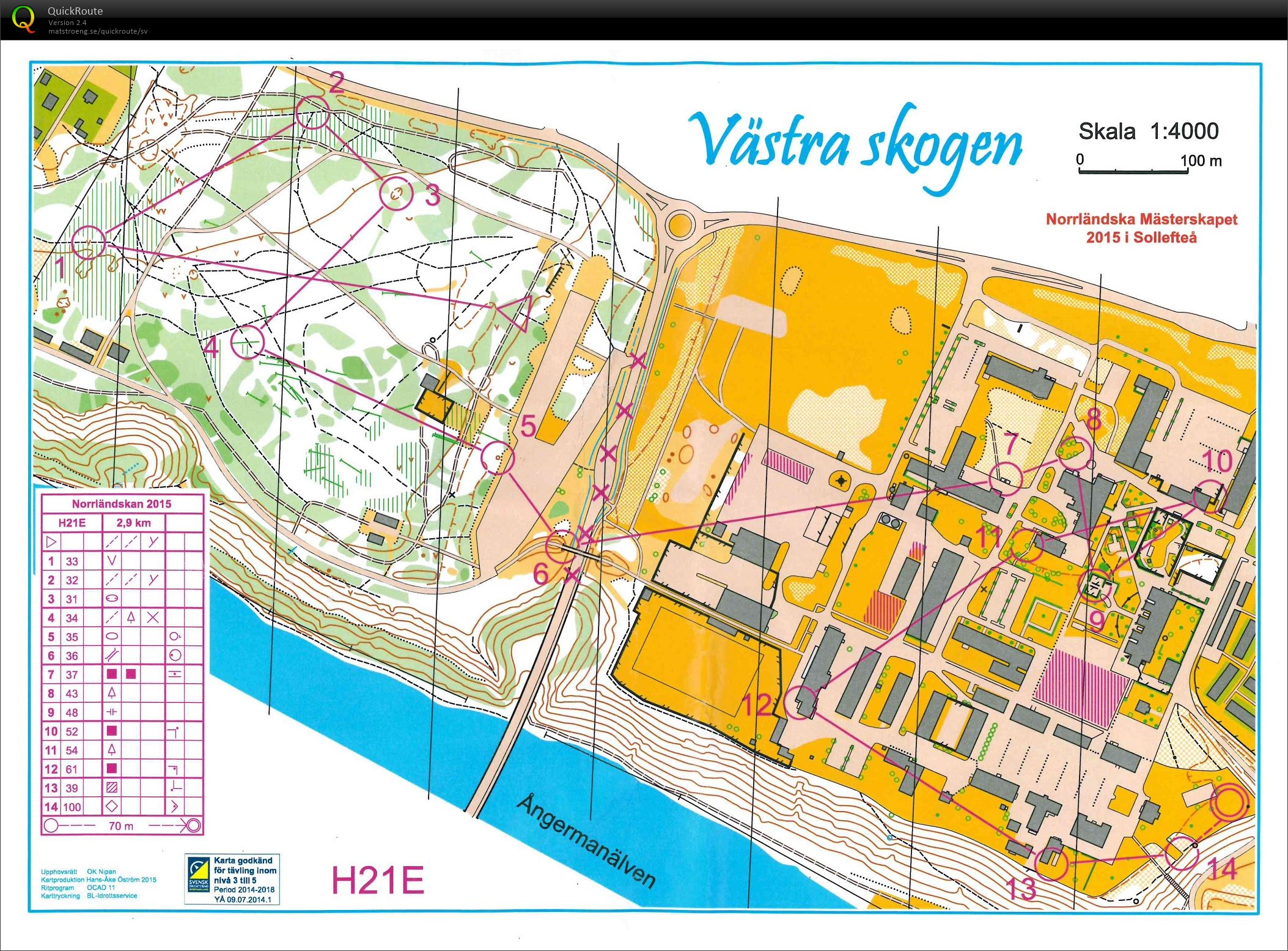 NM, Sollefteå, sprint (07-08-2015)