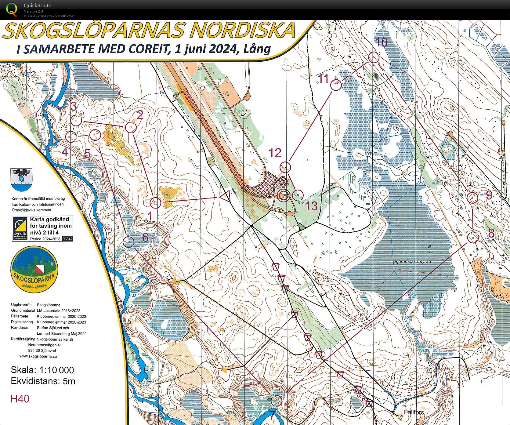 Skogslöparnas Nordiska, långdistans (01/06/2024)