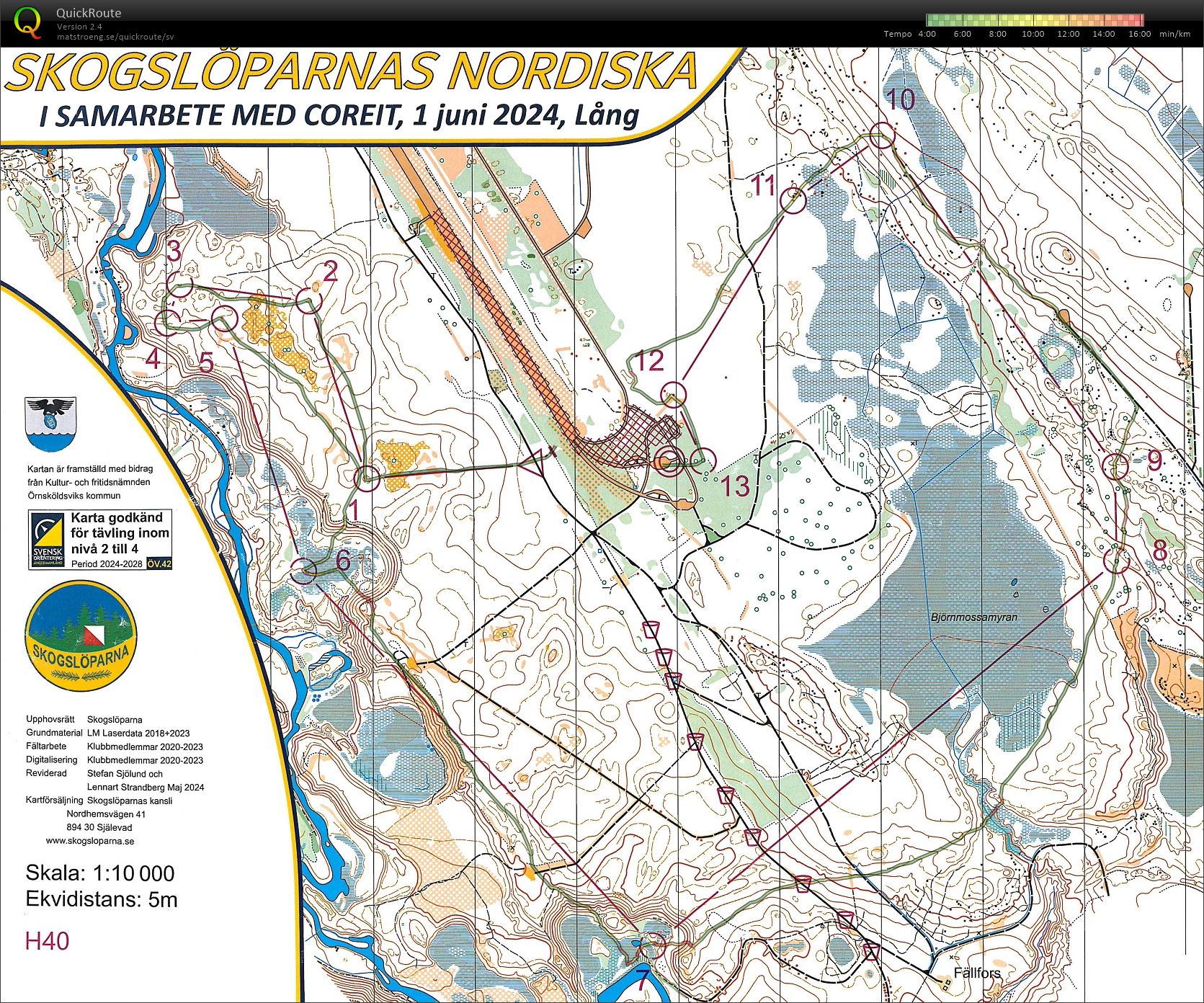 Skogslöparnas Nordiska, långdistans (01/06/2024)