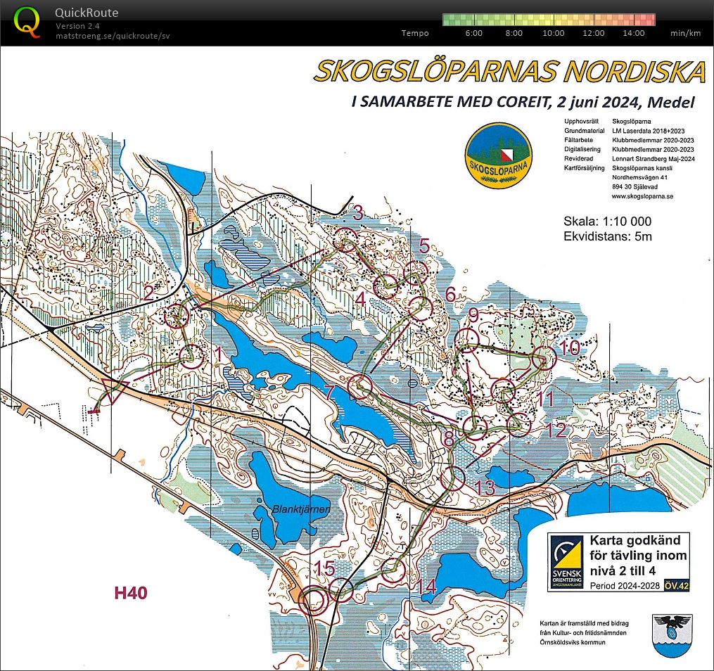 Skogslöparnas Nordiska, medeldistans (02/06/2024)